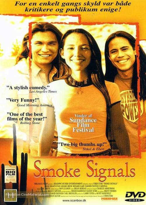 Smoke Signals - Danish DVD movie cover