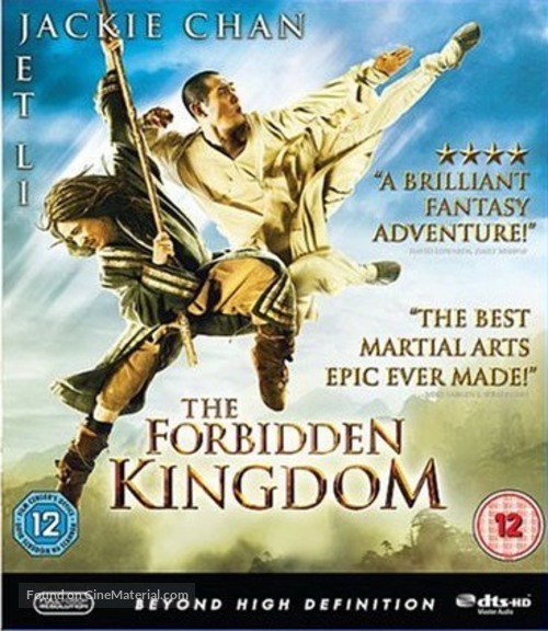 The Forbidden Kingdom - British Blu-Ray movie cover