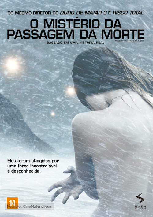 The Dyatlov Pass Incident - Brazilian DVD movie cover