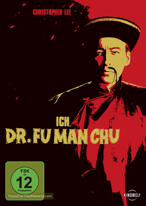 The Face of Fu Manchu - German Movie Cover