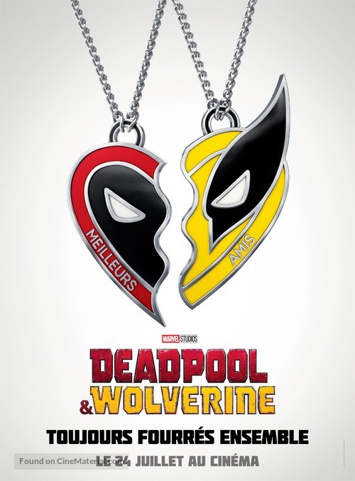 Deadpool &amp; Wolverine - French Movie Poster