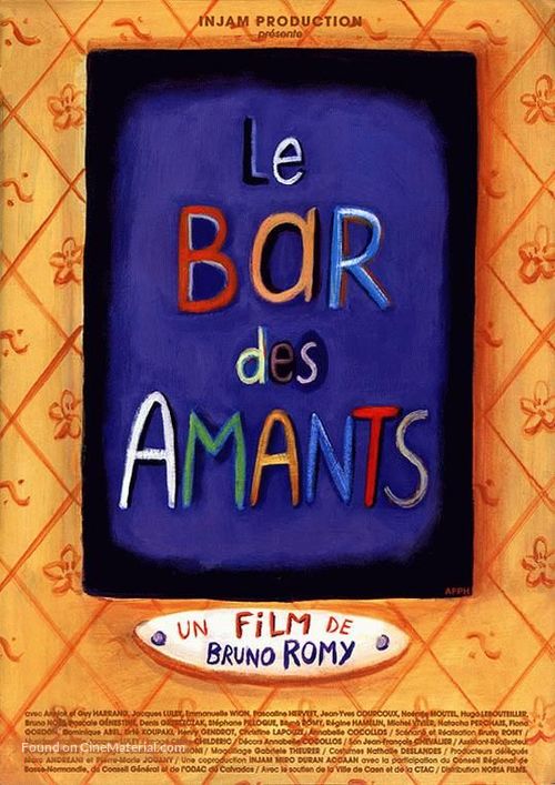 Le bar des amants - French Movie Poster