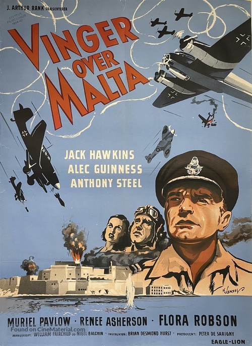 Malta Story - Danish Movie Poster