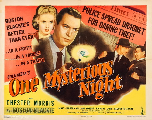 One Mysterious Night - Movie Poster