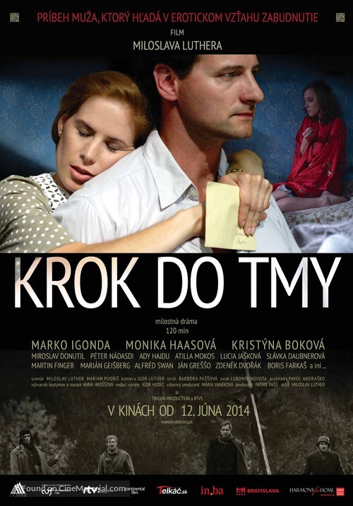 Krok do tmy - Slovak Movie Poster