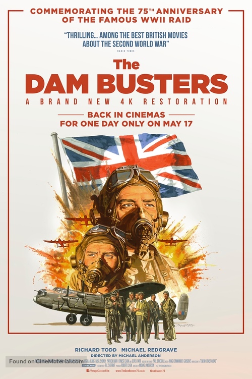 The Dam Busters - British Movie Poster