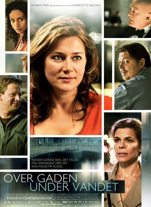Over gaden under vandet - Danish Movie Poster