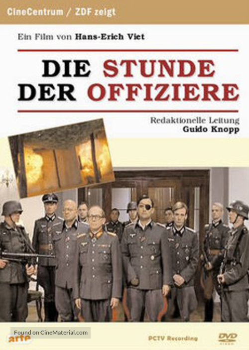 Die Stunde der Offiziere - German Movie Cover