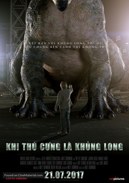 My Pet Dinosaur - Vietnamese Movie Poster