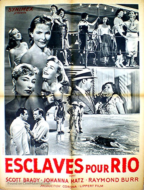 Mannequins f&uuml;r Rio - French Movie Poster