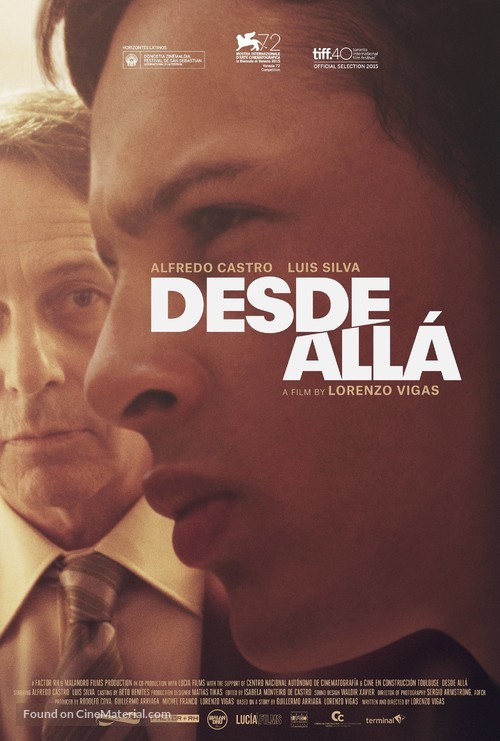 Desde all&aacute; - Venezuelan Movie Poster