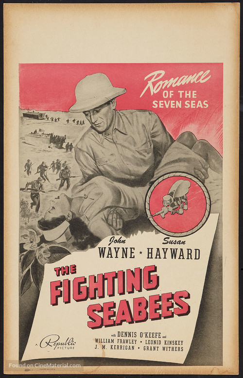 The Fighting Seabees - Movie Poster