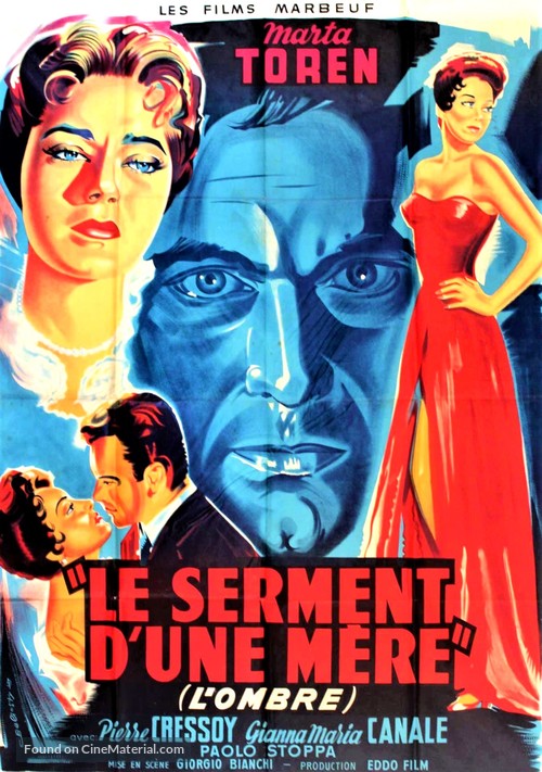 L&#039;ombra - French Movie Poster