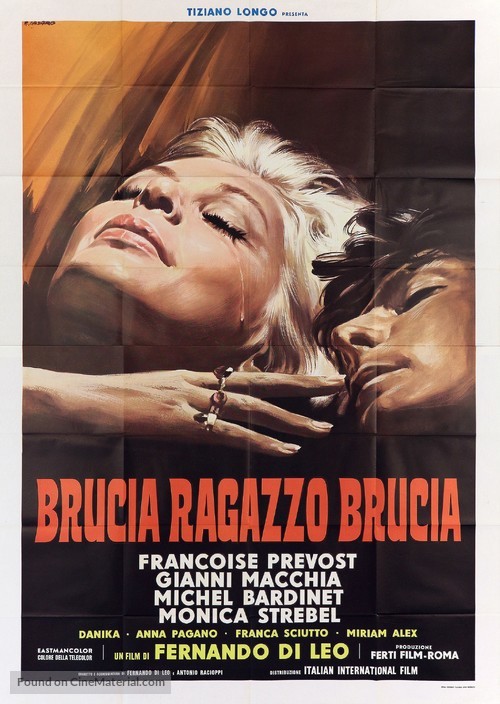 Met mijn lippen in jouw mond - Italian Movie Poster