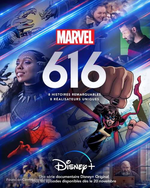 &quot;Marvel&#039;s 616&quot; - French Movie Poster