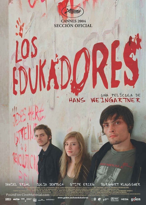 Die fetten Jahre sind vorbei - Spanish Movie Poster