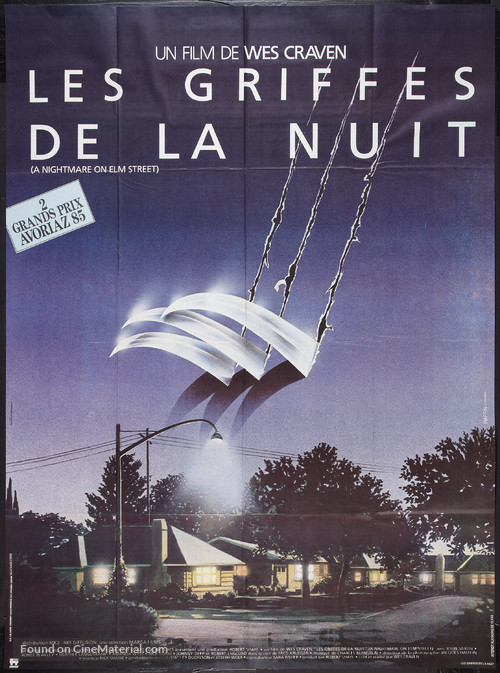 A Nightmare On Elm Street - French Movie Poster