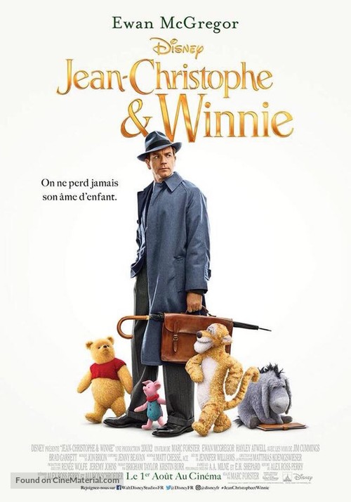 Christopher Robin - French Movie Poster
