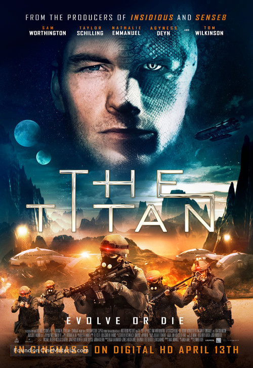The Titan - British Movie Poster