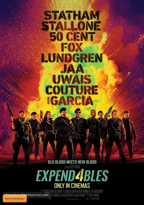 Expend4bles - Australian Movie Poster
