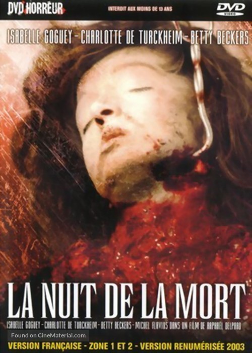 La nuit de la mort - French DVD movie cover