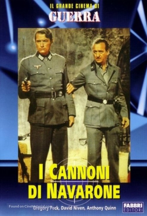 The Guns of Navarone - Italian Movie Cover