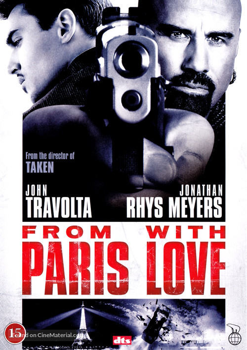 From Paris with Love - Danish Movie Cover