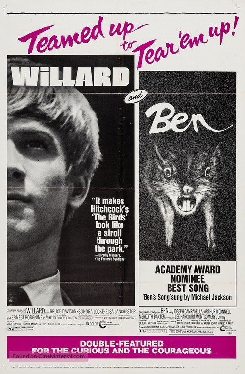 Willard - Combo movie poster