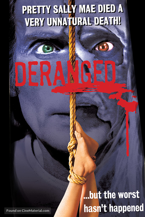 Deranged - DVD movie cover