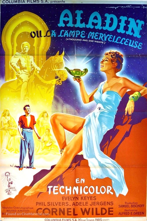 A Thousand and One Nights - French Movie Poster