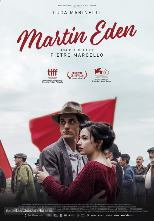 Martin Eden - Spanish Movie Poster