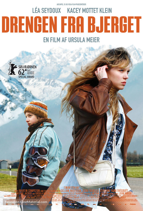 L&#039;enfant d&#039;en haut - Danish Movie Poster