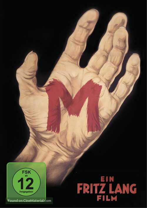 M - German DVD movie cover