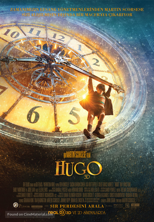 Hugo - Turkish Movie Poster