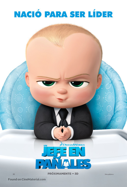 The Boss Baby - Mexican Movie Poster