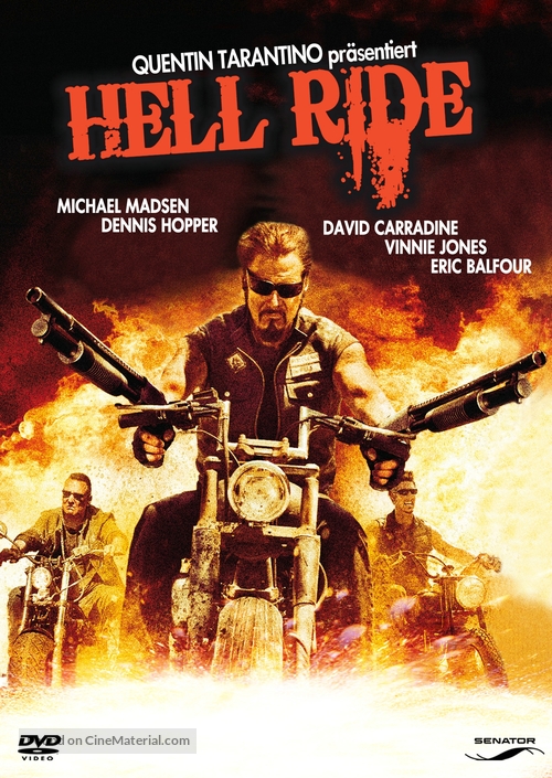 Hell Ride - German Movie Cover