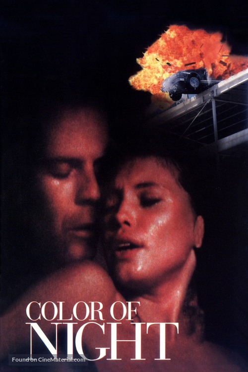 Color of Night - VHS movie cover