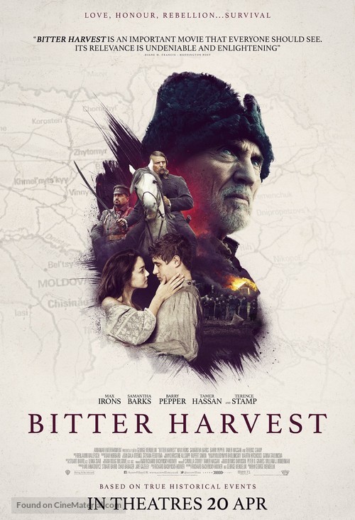 Bitter Harvest - Singaporean Movie Poster