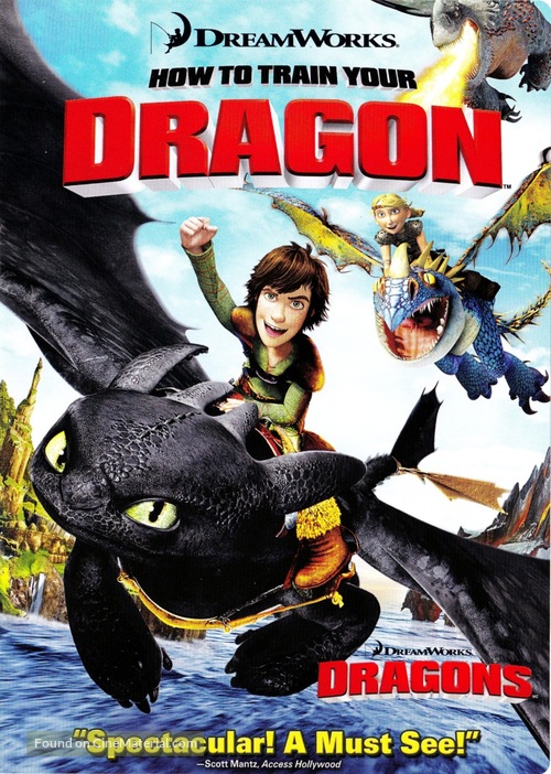 How to Train Your Dragon - Canadian Movie Cover