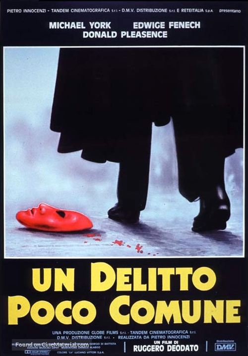 Un delitto poco comune - Italian Movie Poster