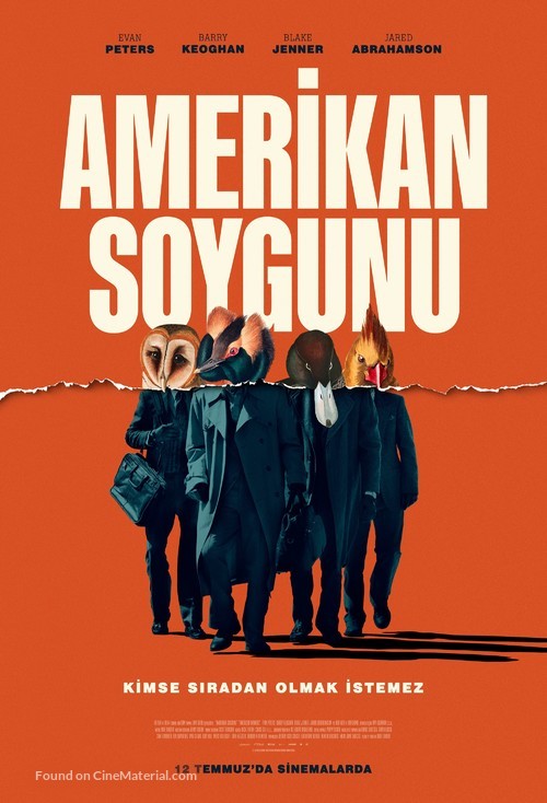 American Animals - Turkish Movie Poster