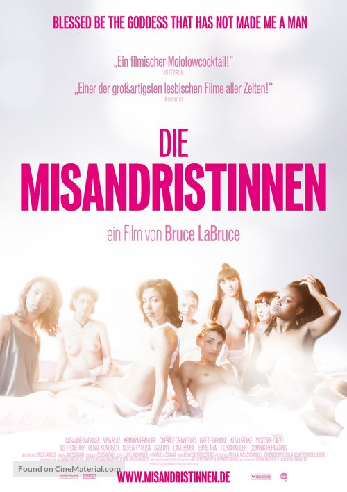 The Misandrists - German Movie Poster