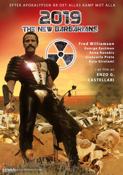 I nuovi barbari - Swedish DVD movie cover