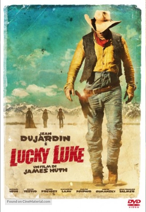 Lucky Luke - Italian DVD movie cover