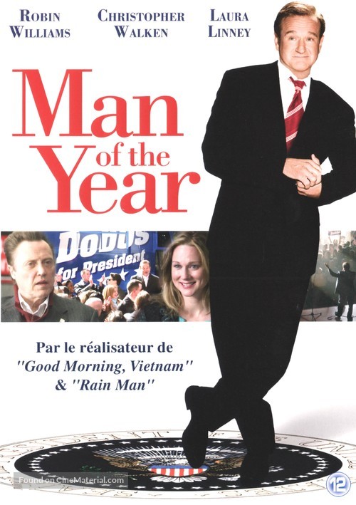 Man of the Year - Belgian DVD movie cover