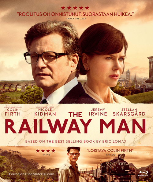 The Railway Man - Finnish Blu-Ray movie cover