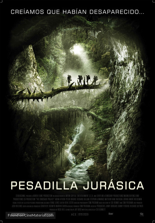 The Dinosaur Project - Colombian Movie Poster