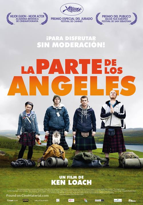 The Angels&#039; Share - Argentinian Movie Poster