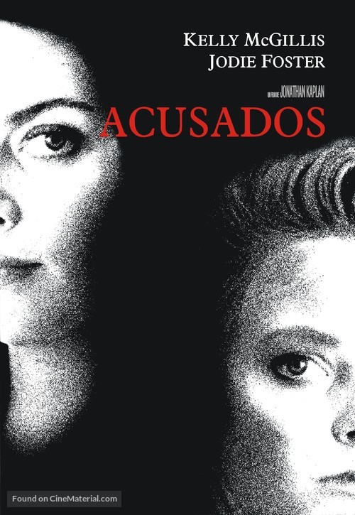 The Accused - Spanish DVD movie cover