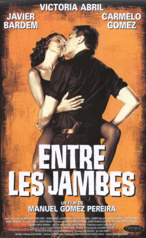 Entre las piernas - French Movie Poster